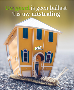 Uw gevel is geen ballast ‘t is uw uitstraling D g k k g REnovatie