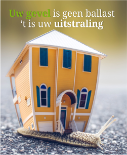 Uw gevel is geen ballast ‘t is uw uitstraling